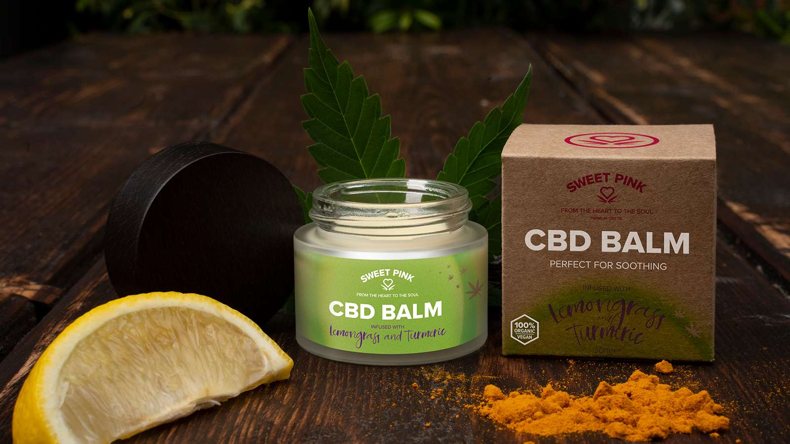 Creative 23 Sweet Pink CBD Balm Packaging