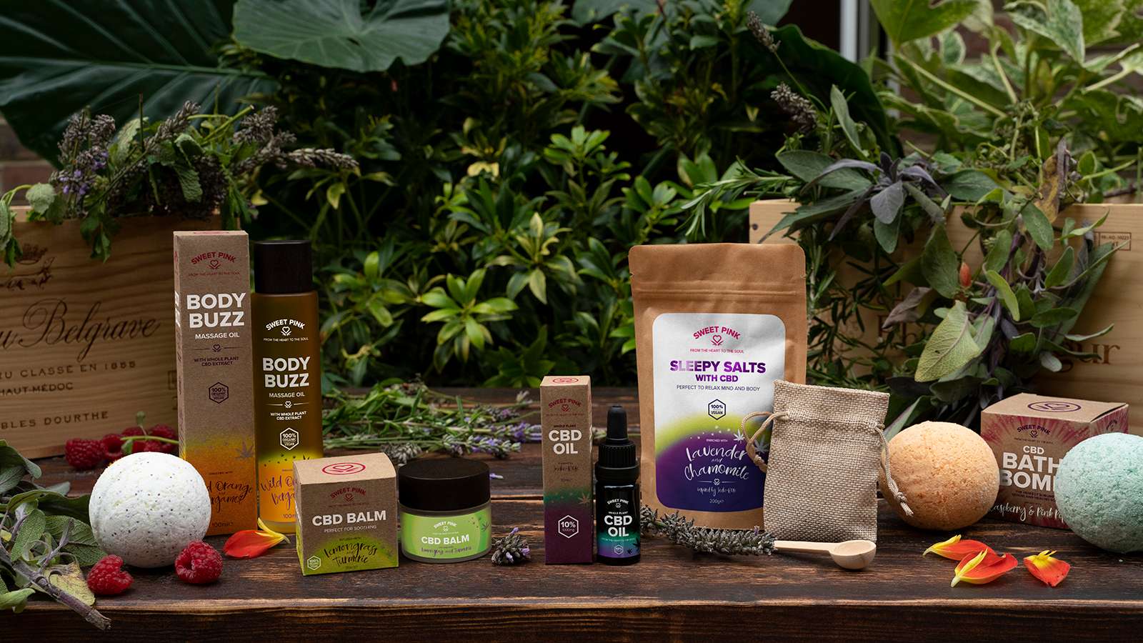 Creative 23 Sweet Pink CBD Packaging