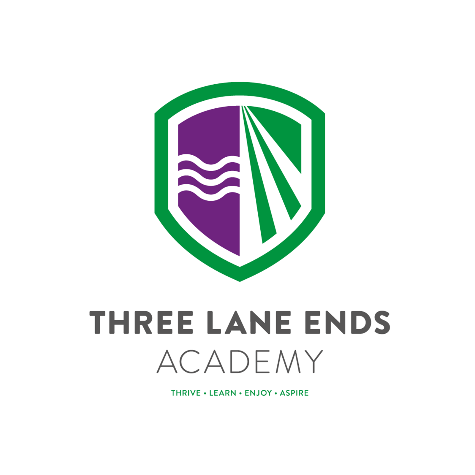 Creative 23 Three Lane Ends Logo